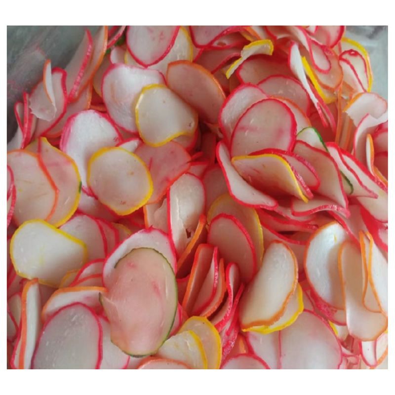 

Krupuk Bawang Warna Warni Gurih isi 500 Gram