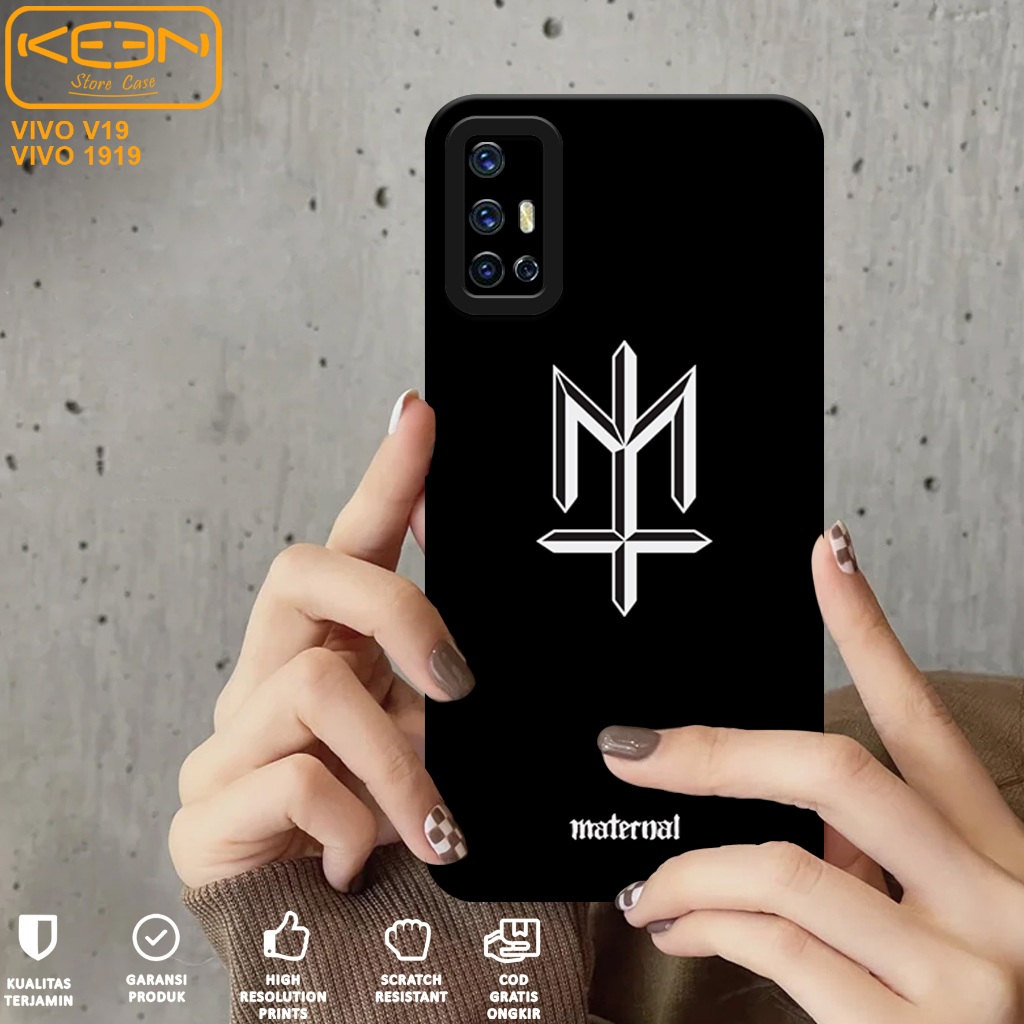 Case Hp Vivo 1919 - Casing Hp Vivo 1919 Motif Logo Brand - Case Procamera - Softcase Hp Vivo 1919 - 