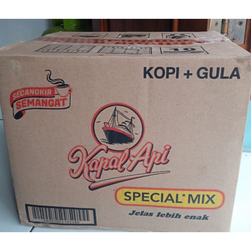 

PAKET HEMAT 1 DUS 10 RENCENG KOPI KAPAL API SEPECIAL MIX