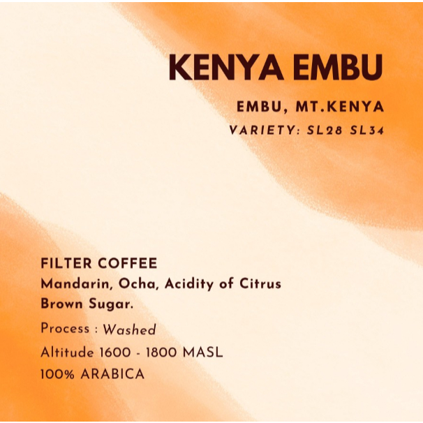 

KENYA EMBU COFFEE SPECIALTY ARABICA