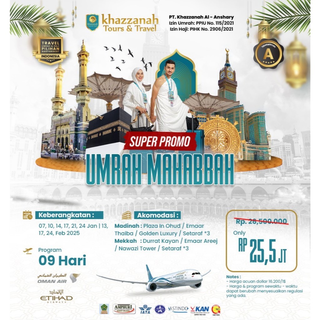 UMRAH MAHABBAH BY OMAN AIR