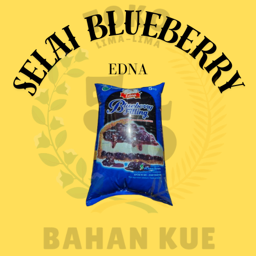 

Selai Blueberry Timbangan Merek Edna