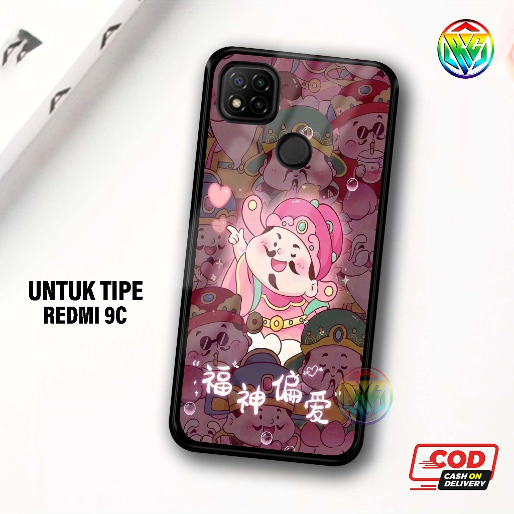 Real Case Xiomi Redmi 9C Terbaru Case kilau - New Case Glossy casing Hp Xiomi Redmi 9C [Motif CUTE] 