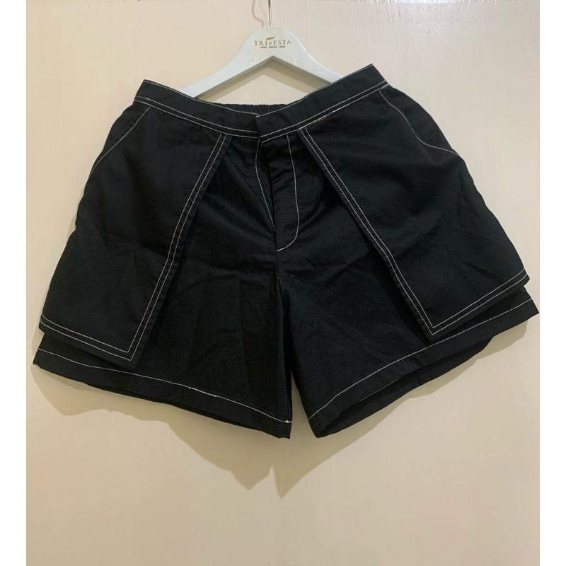 Preloved - Amygo Celana Garis Putih