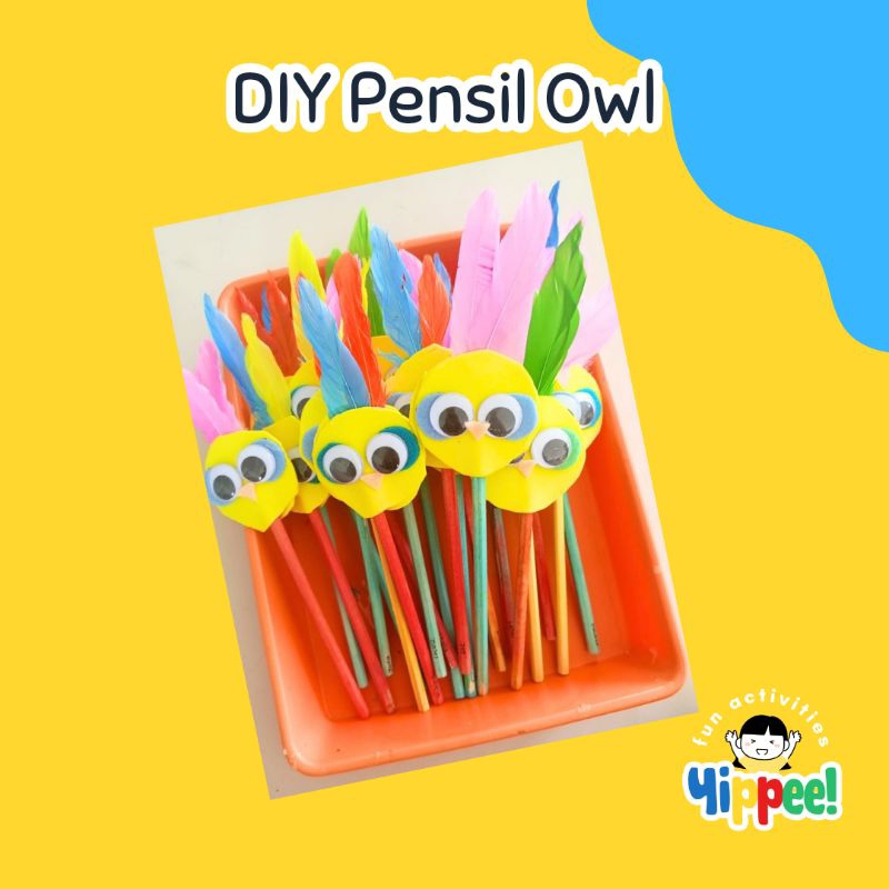 

DIY Pensil Owl