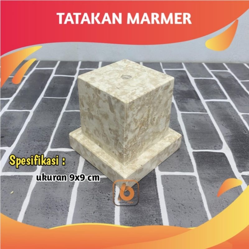 TATAKAN MARMER BESAR UNTUK PIALA