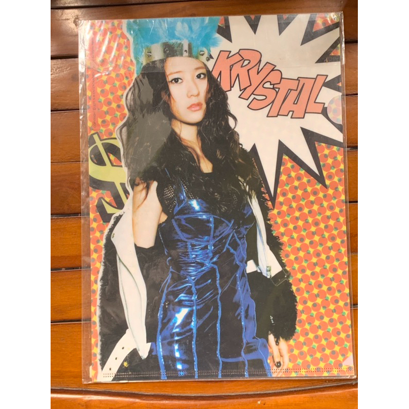 Krystal Jung Pinocchio Clear File Official from SM f(x) Krystal Merchandise