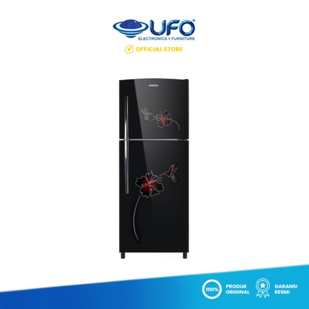 Sanken Kulkas 2 Pintu SK-G236AH-BK 230 L