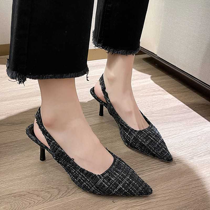High heels pesta wanita heels wanita styleko 5cm