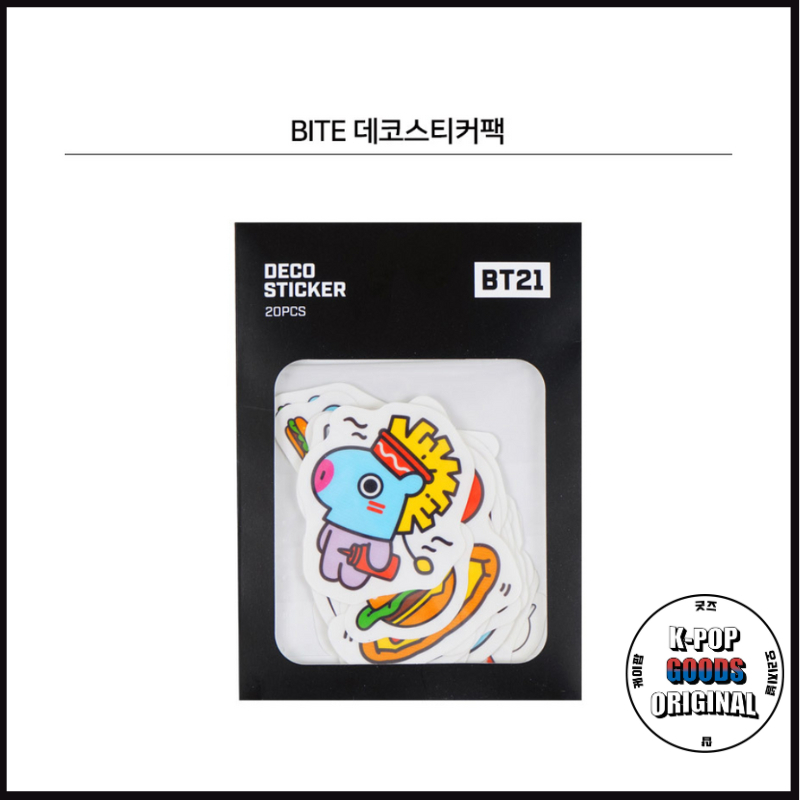 BT21(2nd) BITE Deco Sticker Pack Group