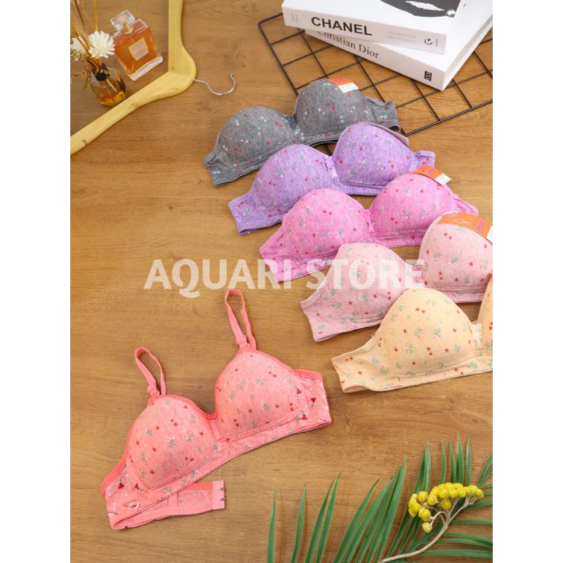 Bra BH busa tipis Remaja Dewasa cup A kecil tanpa kawat