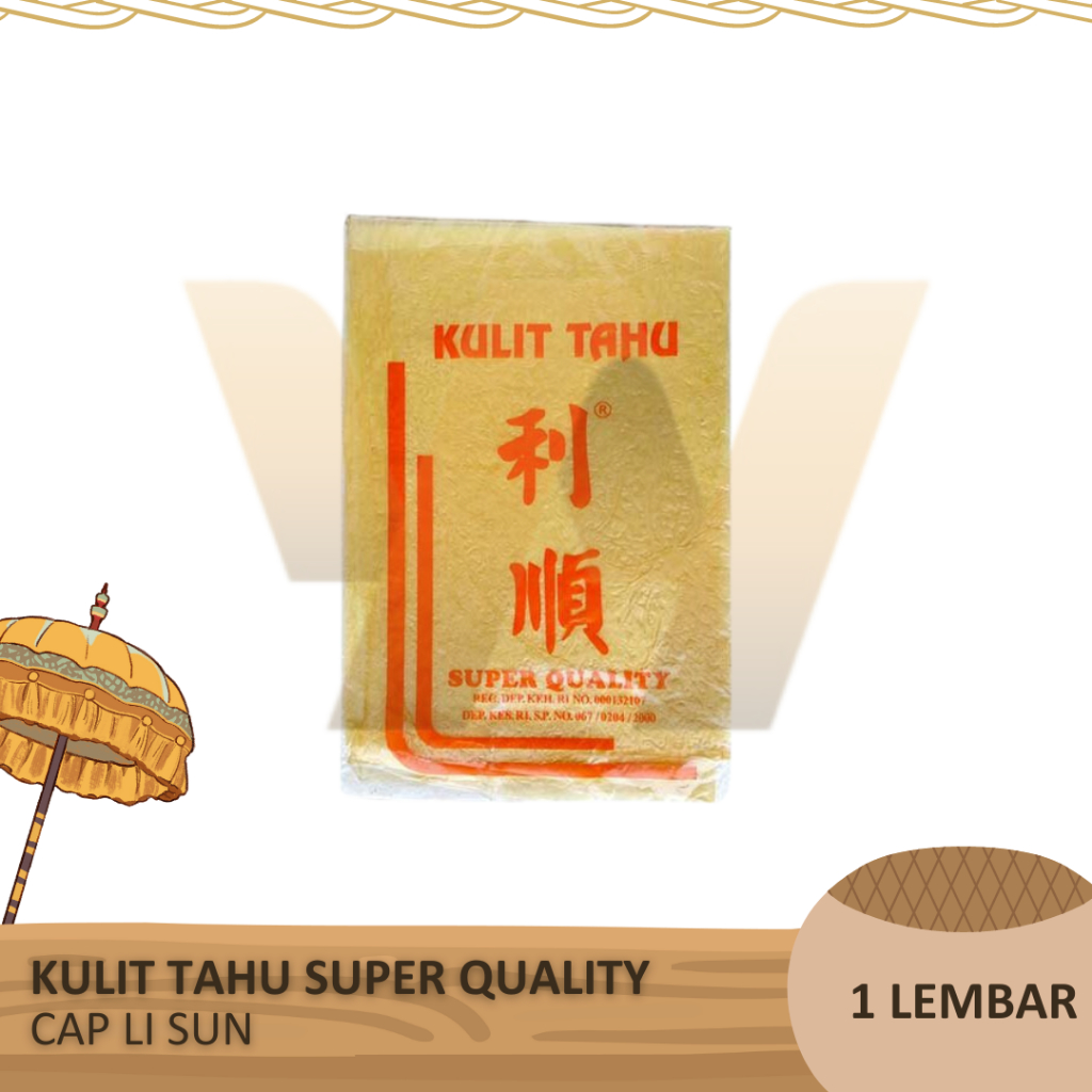 

Kulit Tahu Super Quality / Kulit Kembang Tahu / Kulit Ngohiong Cap Li Sun