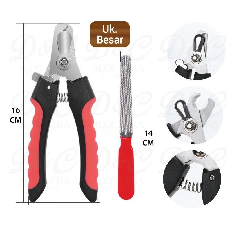 Gunting Kuku Pet Beauty + Kikir