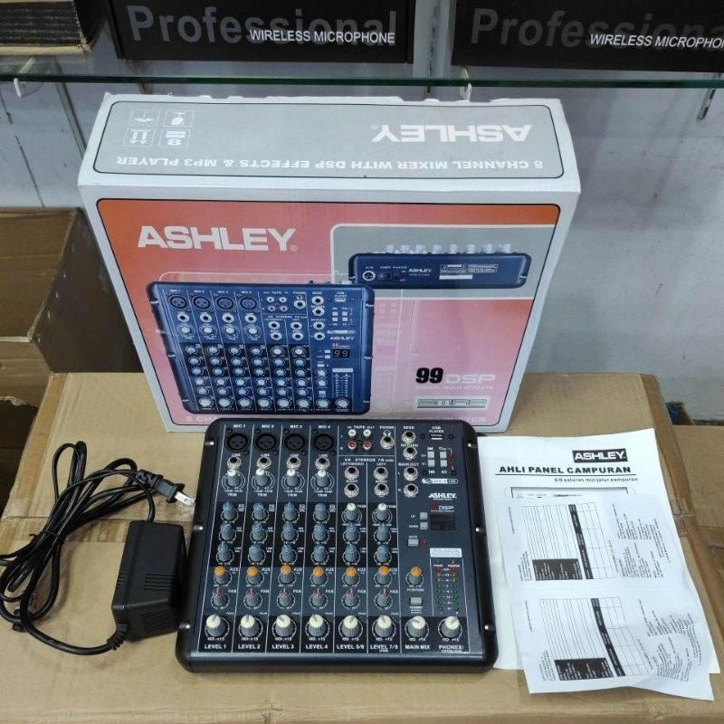 Mixser Audio Ashley SMR 8 / 99 DSP Original 8 channel