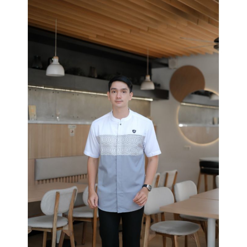 Baju Kemko Kurta Sublime Lengan Pendek Original Nayfar