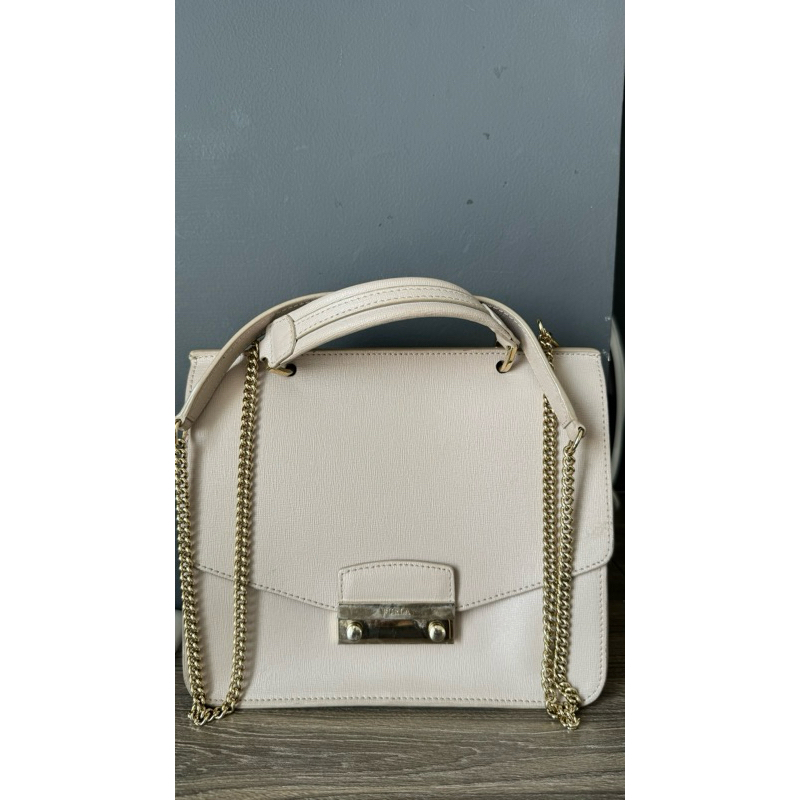 PRELOVED FURLA JULIA TOP HANDLE