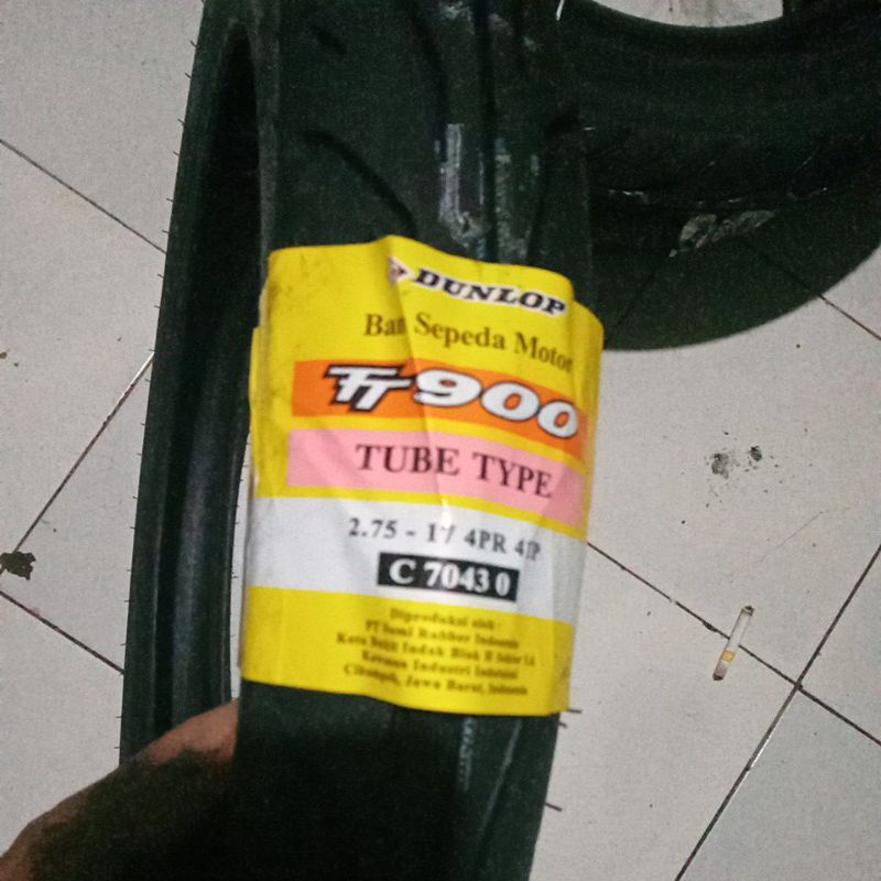 ban luar Dunlop 275 17 tubetype