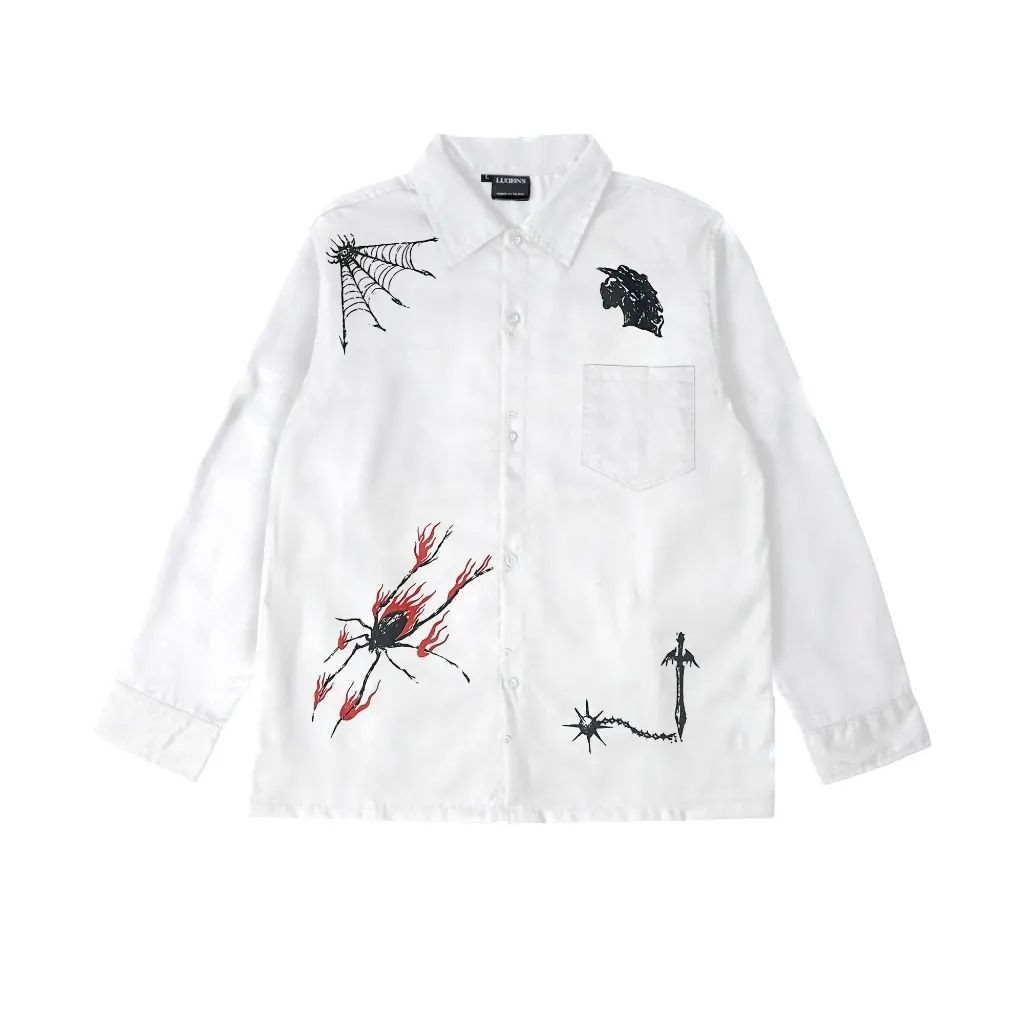 LUDENS SHIRT - CREEP SHIRT WHITE