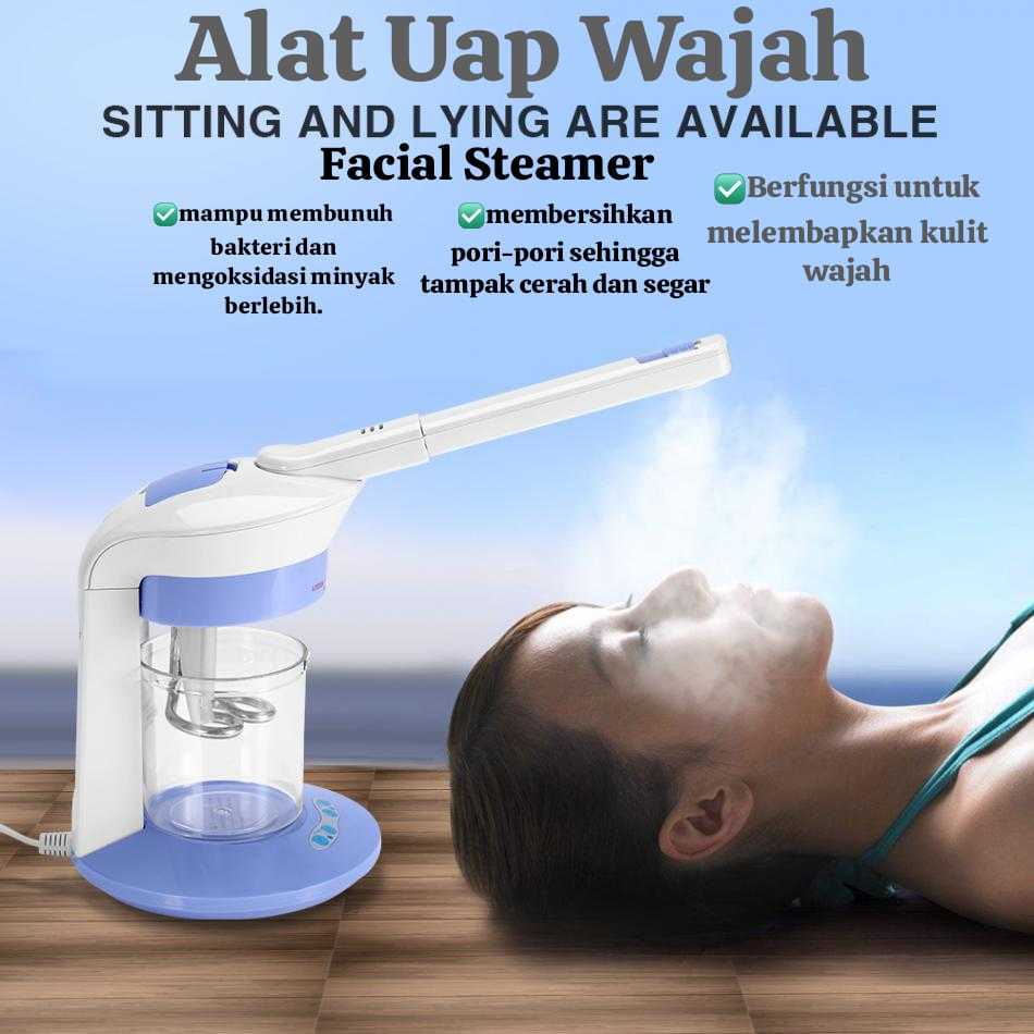 ALAT UAP WAJAH FACIAL STEAMER ALAT UAP WAJAH FACIAL NANO HOT SPRAYV100ml 400W