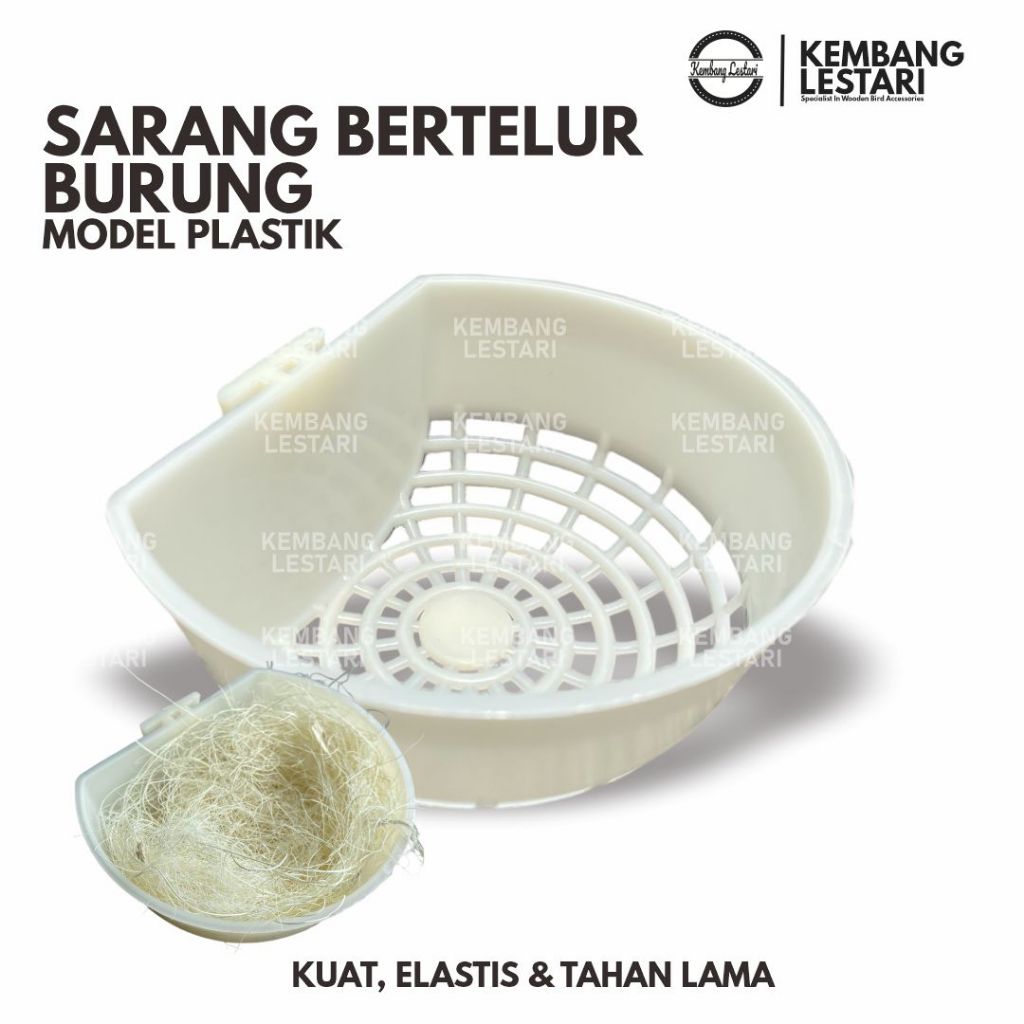 SARANG BURUNG KENARI FINCH BRANJANGAN ELITE SONG PLASTIK
