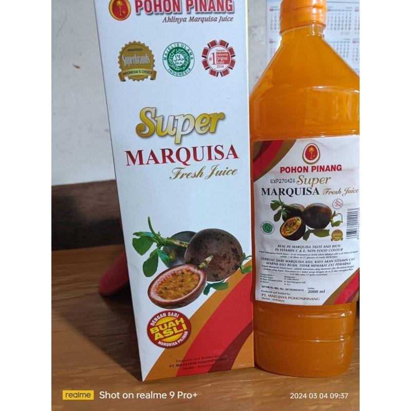 

Sirup Pohon Pinang Super 2 liter