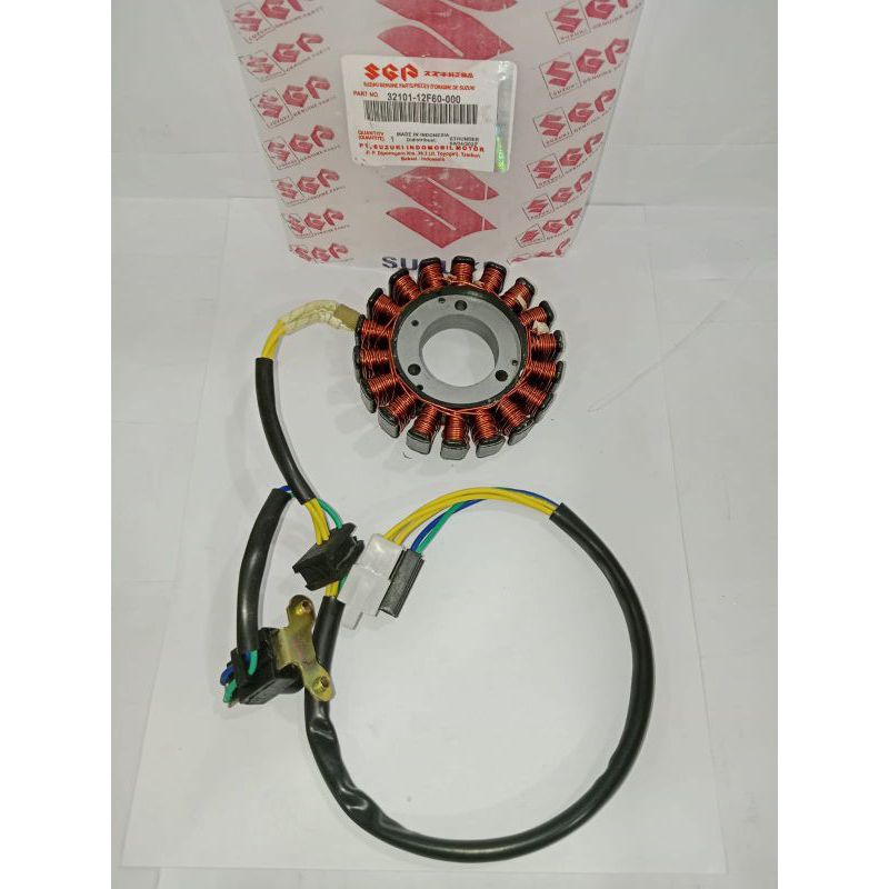 SPUL STATOR ASSY KOMPLIT SUZUKI THUNDER 125