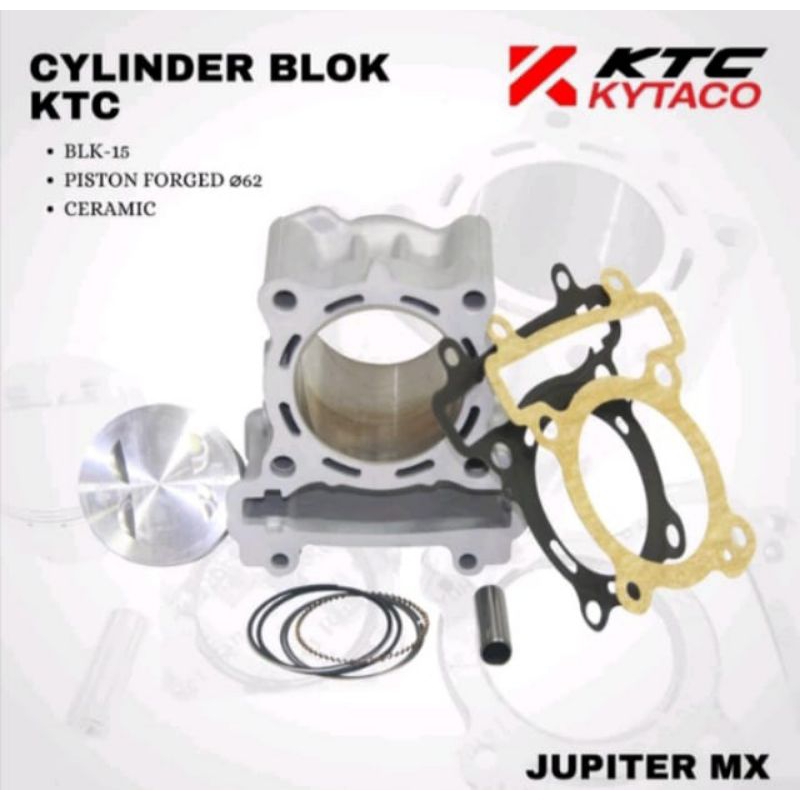 Blok Seher JUPITER MX VIXION MX KING 62MM CREAMIC BLK-15 KTC KYTACO