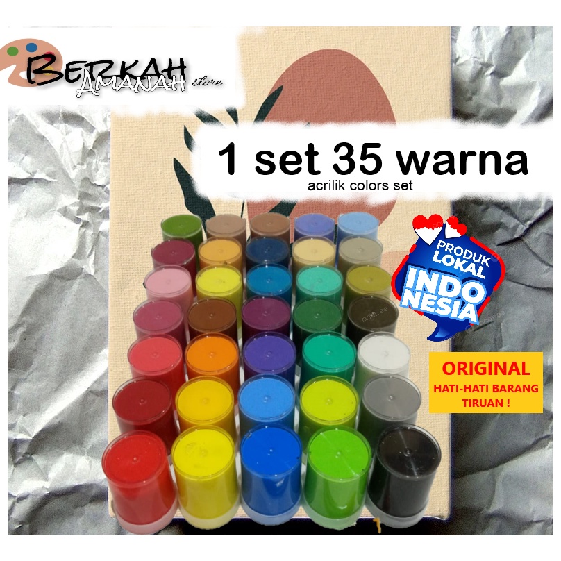 

Grosir Update 1set 35 warnacat acrilik set