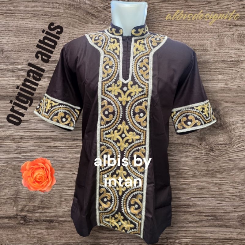 Original Koko Albis Design Bordir Stik Size M Dewasa ( Tiga)