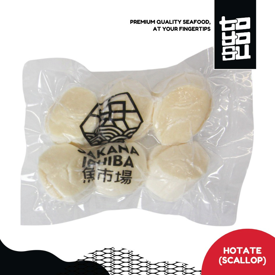 

HOKKAIDO SCALLOP SASHIMI GRADE FROZEN - SASHIMI HOKKAIDO HOTATE - SCALLOP JEPANG | TOYOSU