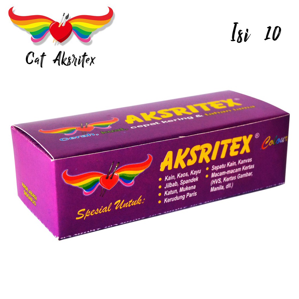 

Paling Berkualitas Cat Aksritex Kain 1ml pack