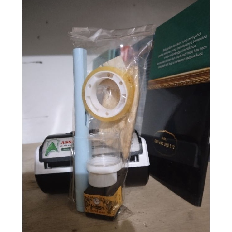 

Pasti Promo Paket Alat Tulis Pena tutul tinta yamura cair serat dan solatif Assalam Lirboyo