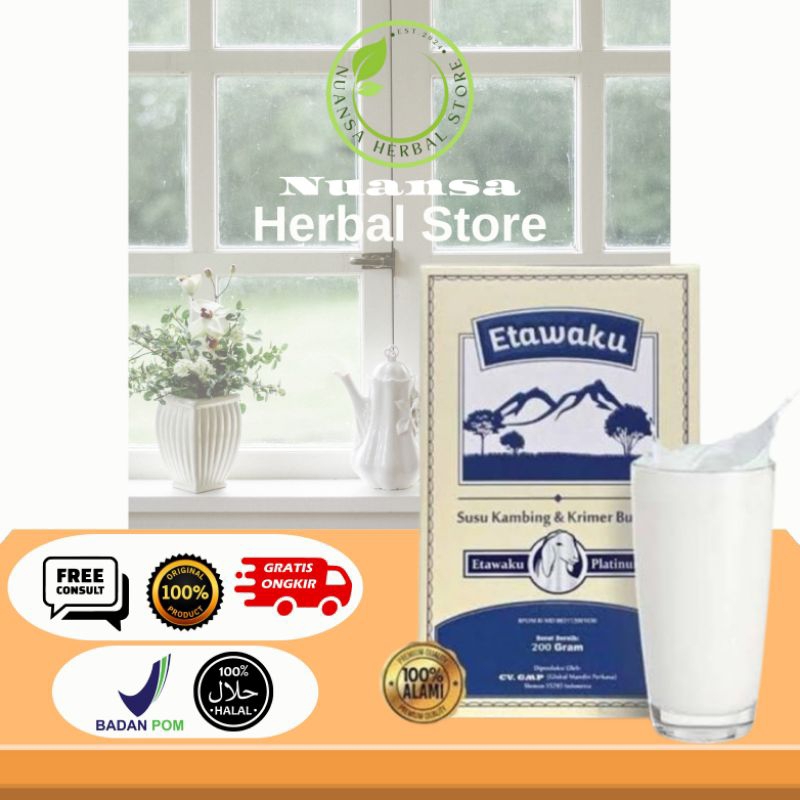 

Etawaku Platinum Susu Asli Kambing Etawa Untuk Atasi Pernafasan Terbaik
