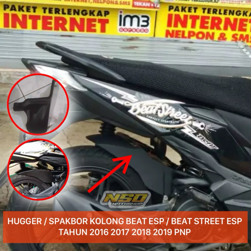 Hugger Beat Esp Spakbor Kolong Beat Esp Beat Street Esp 2016 2017 2018 2019