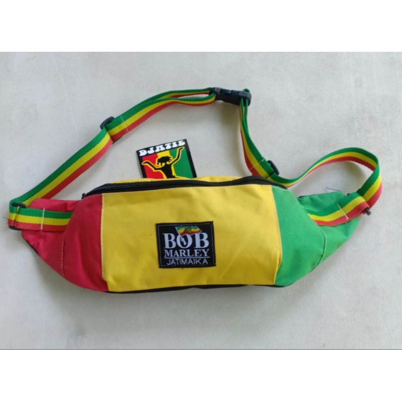 waistbag rasta reggae tas selempang bob marley