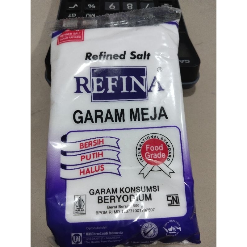 

Garam Meja Refina 250 gr - 500 gr