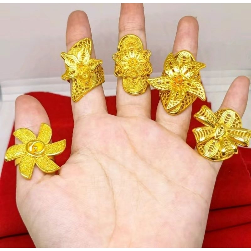 Cincin Bunga Dubai terlaris