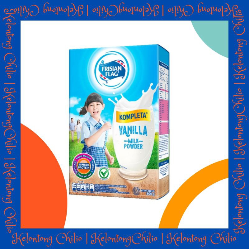 

Frisian Flag Susu Bubuk Kompleta Vanila 800 gr