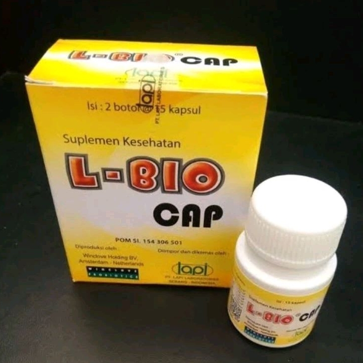 L-BIO CAP BOTOL ISI 15 KAPSUL
