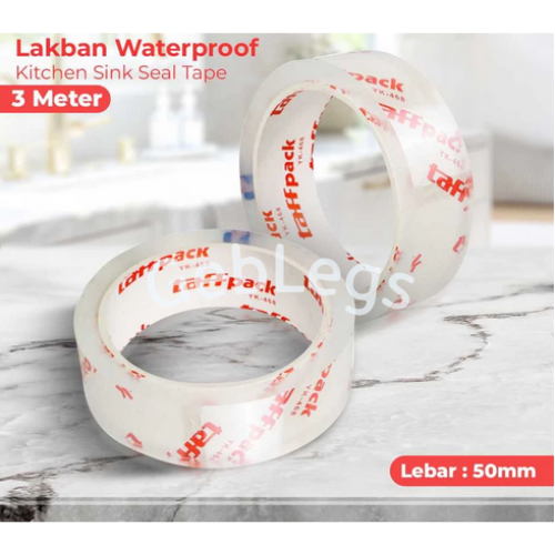 

Plakban Lakban Selotip Solasi Bening Transparan Lakban Ajaib Magic Tape Pelindung Sudut Wastafel Tambal Pipa Saluran Air Anti Bocor