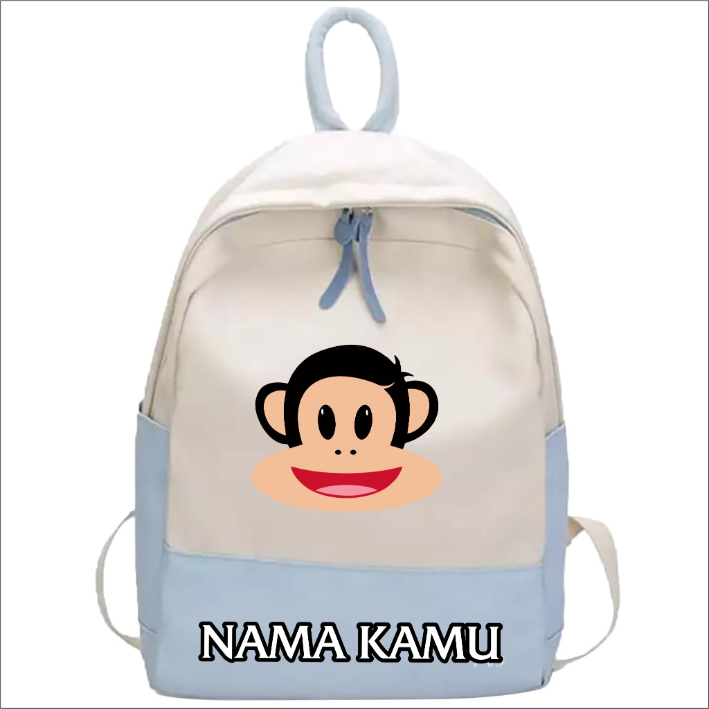 Tas Sekolah Ransel Anak SD SMP Paul Frank Laki Laki Perempuan Karakter