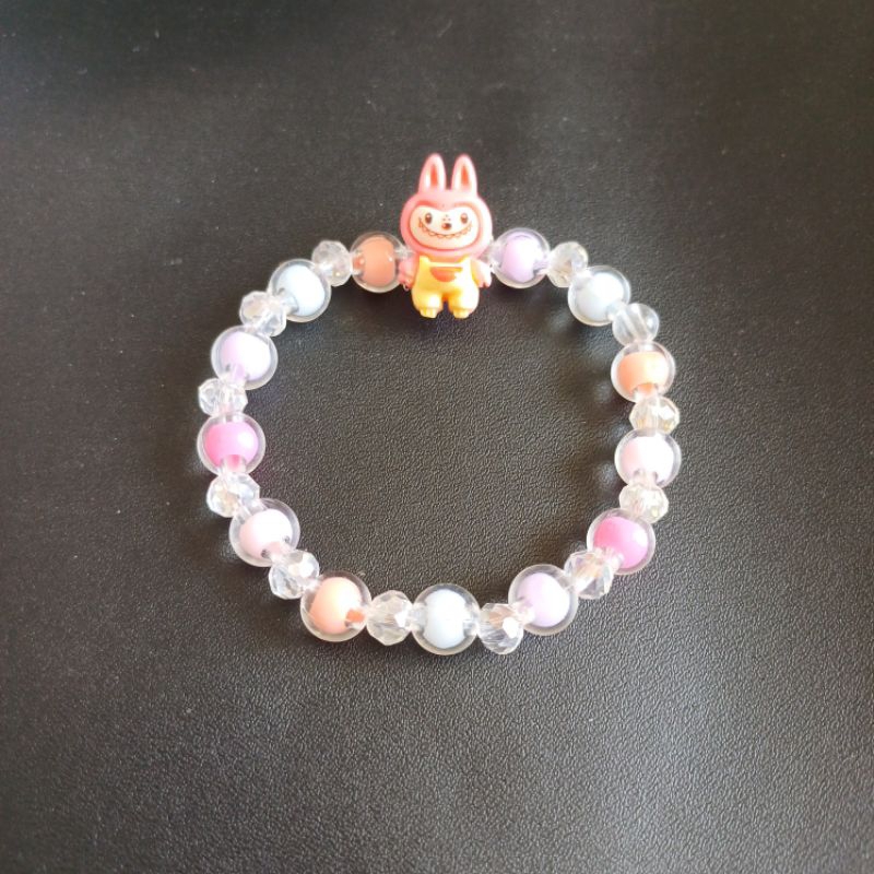 Gelang labubu Lucu//Gelang Manik Manik anak lucu