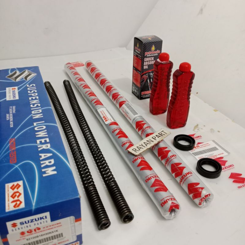 shock depan thunder 125 thunder 125 thunder 125 sok+sil+per+oli Suzuki