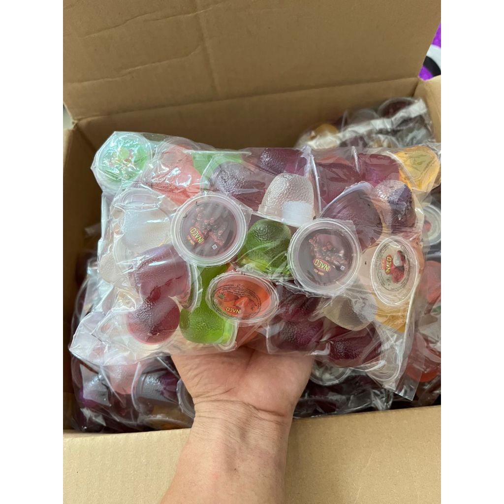 

Jelly Inaco Repack 1Kg / Jeli Inaco Aneka Rasa isi 66-68biji