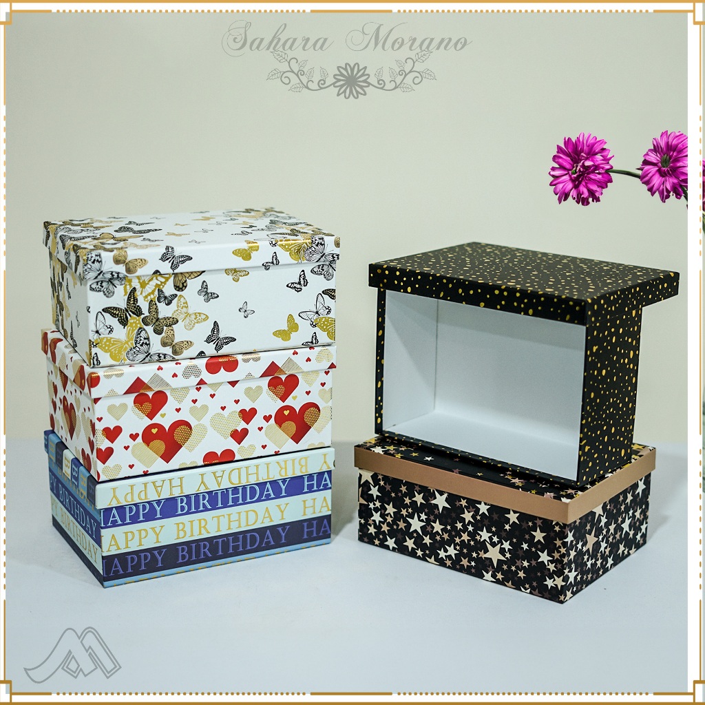 

Gift Box Motif Unik Kotak Kado Ulang Tahun Kotak Hadiah Kotak Hampers