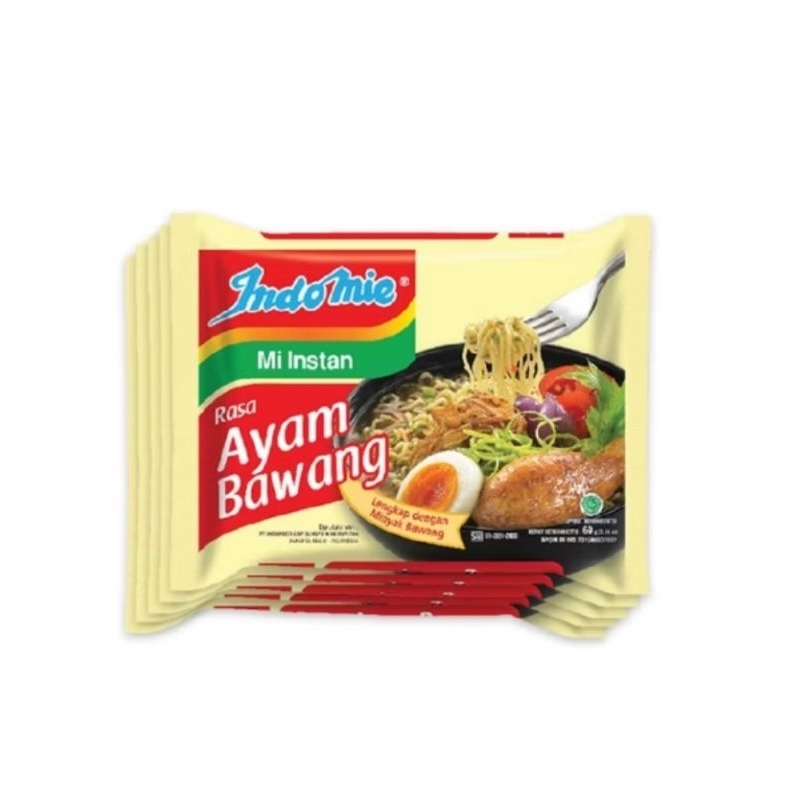 

Indomie Mie Kuah Ayam Bawang 69gr 5 pcs Mie Kuah Ayam Bawang Mie Instan Termurah