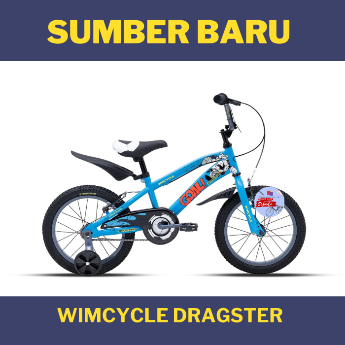Wimcycle Sepeda Anak BMX 16" Dragster