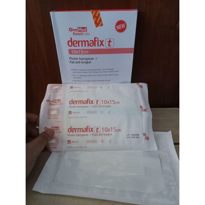 PLESTER ANTI AIR / PLESTER TRANSPARAN / DERMAFIX 10X15CM