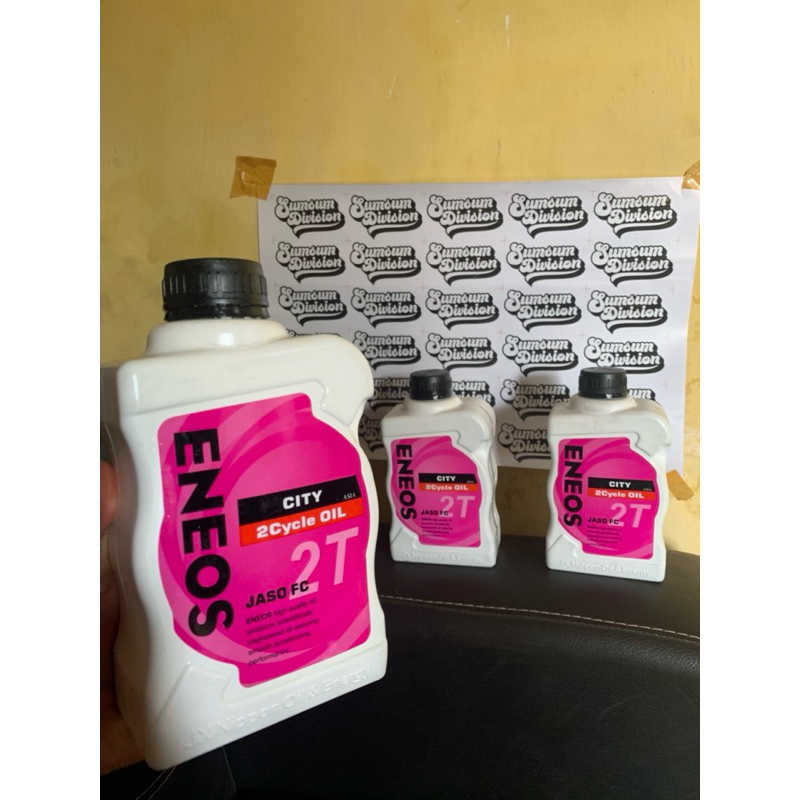 ENEOS 2T oli samping