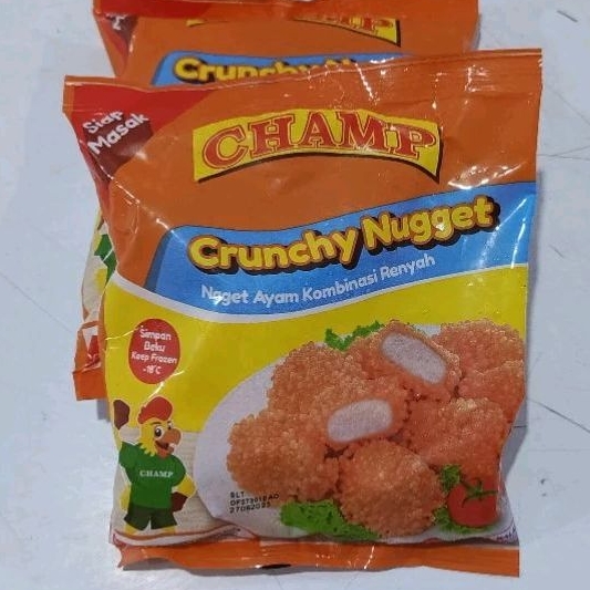 

CHAMP nugget ayam crunchy 225gr